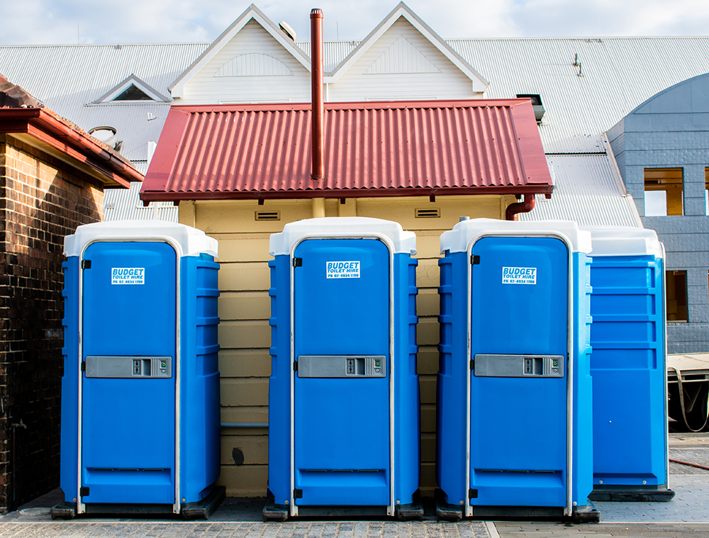 Portable toilets